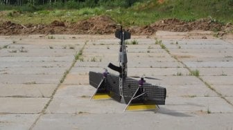 Rusia Produksi Drone Bersenjata Shotgun