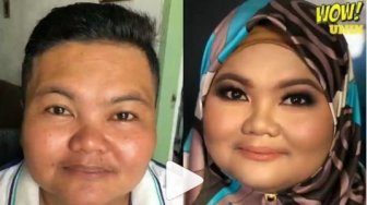 Viral, Video Makeover Satpam Tomboy Bikin Netizen Pangling