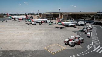 Terjadi Kebakaran, Terminal di Bandara Utama Kenya Ditutup