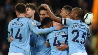 Hasil dan Klasemen Liga Inggris : Manchester City Pimpin Klasemen