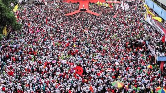 Kampanye Jokowi Hari Ini di Cirebon dengan Nelayan Pantura