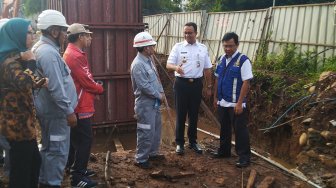 Ditegur Anies, Adhi Karya Akan Tambah Pompa Air Atasi Banjir di Proyek LRT