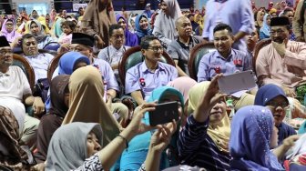 Reaksi Sandiaga soal Tragedi Audrey: Saling Bully Sama Sekali Tak Sehat
