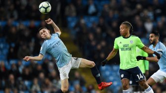 Tampil Apik Lawan Cardiff, Guardiola Sebut Phil Foden Luar Biasa