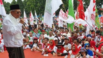 Ma'ruf Amin Berdoa Orang Sunda Jadi Presiden, Pendukung Teriak: Kang Emil!!