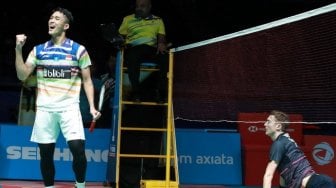 Taklukan Ranking 4 Dunia, Jonatan Christie Anggap seperti Sparring