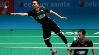 Malaysia Open, Dihentikan Ganda China, Ahsan: Mereka Enggak Gampang Mati