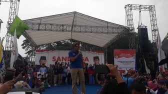 Prabowo Dikabarkan Sakit, Sandiaga: Keadaan Beliau Sehat