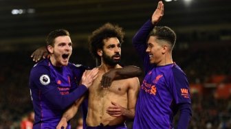 Puasa Gol 572 Menit, Sekali Bikin Gol Mohamed Salah Cetak Rekor