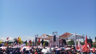 30.000 Orang Kumpul Ikut Kampanye Jokowi di Kupang, NTT