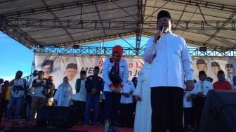 Kampanye Jokowi - Maruf Amin di Ternate Sepi, Tapi Berharap Menang