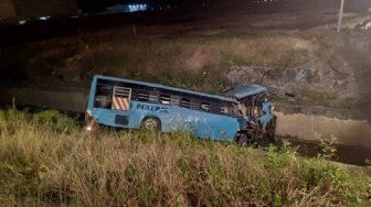 3 WNI Tewas Dalam Kecelakaan Bus Dekat Bandara Kuala Lumpur Malaysia