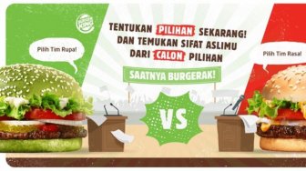 Jelang Pilpres, Burger King Ajak Masyarakat Simulasi Pemilu