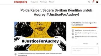 Muncul Petisi #JusticeForAudrey, Segini Jumlah Orang yang Menandatangani