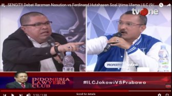 Sampai Teriak, Debat Tensi Tinggi Razman Nasution dan Ferdinand Hutahaean