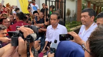 Jokowi di Depok: Ayo ke TPS, Kalau Tak Punya Baju Putih Enggak Apa-apa