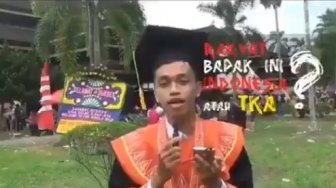 Baru Wisuda, Pemuda Ini Tagih Janji Jokowi Sediakan 10 Juta Lapangan Kerja