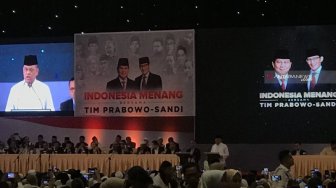 Kampanye di Surabaya, Prabowo Perkenalkan Gatot Nurmantyo Dalam Barisannya