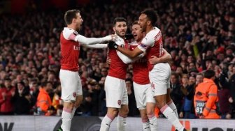 Hasil Liga Europa : Arsenal Taklukkan Napoli 2-0