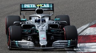 Ungguli Hamilton 0,023 Detik, Bottas Rebut Pole Position GP China