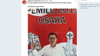 Nyoblos Duluan di Osaka, Ahok Bilang Ini...