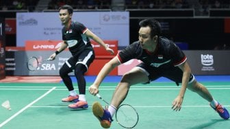 Final Singapore Open 2019: Hendra/Ahsan Akui Lawan Tampil Lebih Baik