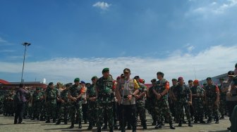 Patroli Besar, 38 Ribu Tentara dan Polisi Disebar ke TPS di Jabodetabek