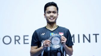 Jadi Runner-up di Singapore Open, Anthony Akui Kurang Lihai di Poin Kritis