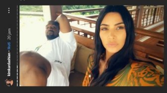 Kim Kardashian dan Kanya West Liburan Romantis di Bali, Senang Lihat Gajah