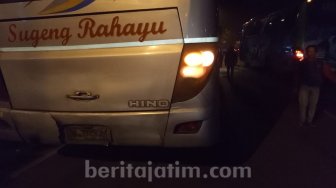 Kecelakaan Maut di Jombang, Suami Istri Digilas Bus