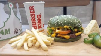 Burger Hijau yang Cinta Damai Hadir di BK