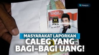 Ketahuan Oleh Masyarakat Bagi-Bagi 25.000 untuk Beli Suara