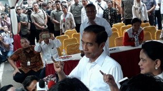 Jokowi Deklarasi Unggul Quick Count, Tapi Minta Sabar Tunggu Real Count KPU