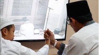 Prabowo Pesta Kemenangan, Sandiaga Habiskan Waktu Bareng Putra Bungsu