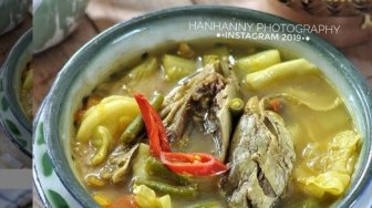 Resep Gangan Asam Kepala Iwak Patin, Kuahnya Segar dari Bumbu Khas Ini