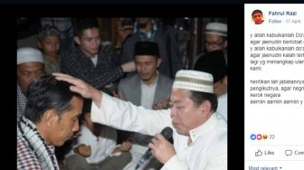 CEK FAKTA: Jokowi Dirukiah karena Pakai Ilmu Hitam buat Menang Pilpres?