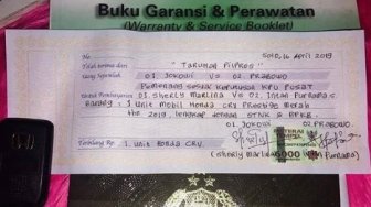 Emak-emak Fans Jokowi vs Prabowo Taruhan Mobil Honda CVR Prestige