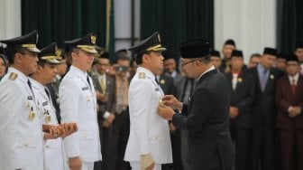 Sempat Tertunda karena Pemilu, Bima Arya Resmi Dilantik Wali Kota Bogor