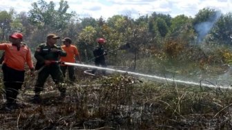 Manggala Agni Turun ke Lapangan, Titik Panas di Kaltim Bukan Karhutla