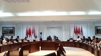 Jokowi Kumpulkan Menteri Bahas Pagu Anggaran di Rapat Terbatas