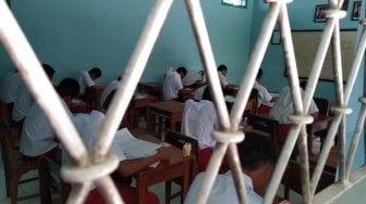 Sebanyak 16 Anak Binaan Lapas Anak Blitar Ikut USBN SD