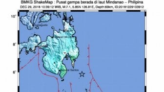 Filipina Gempa 6,6 SR, Empat Daerah di Indonesia Kena Dampak