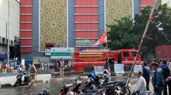 Penampakan Blok C Pasar Tanah Abang Usai 2 Jam Lebih Dilalap Si Jago Merah