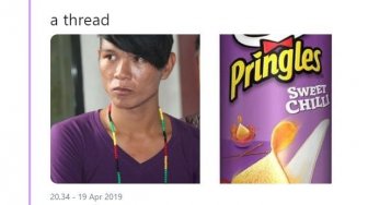 Kocak ala Warganet, 5 Gaya Andika Mahesa Disamakan dengan Kemasan Pringles