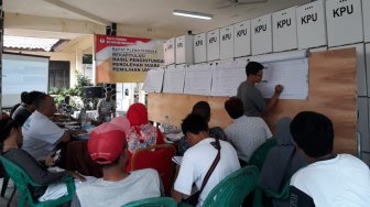 Hasil Pilpres 2019 Dua TPS di Depok Kembali Salah Input di Situng