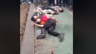 4 Pemuda Kejang-kejang di Jalanan Ternyata Gerus Pil Zombie Campur Kopi