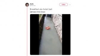 Floating Breakfast dengan Cita Rasa Lokal ala Warganet Ini Bikin Ngakak