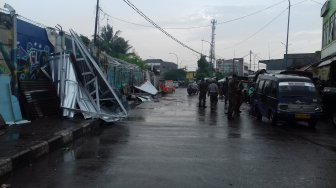 Tolak Ditertibkan Satpol PP, PKL di Jalan Baru Plenongan Sempat Melawan