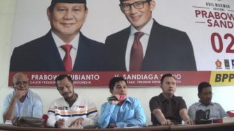 Akui Kalah Tipis di Jatim, BPP Prabowo - Sandiaga Rahasiakan Angkanya