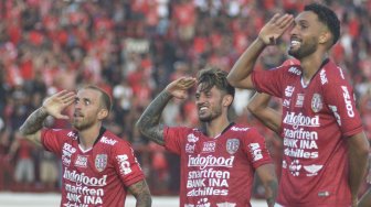 Lilipaly Cetak Dua Gol, Bali United Paksa Persija Menyerah di Gianyar